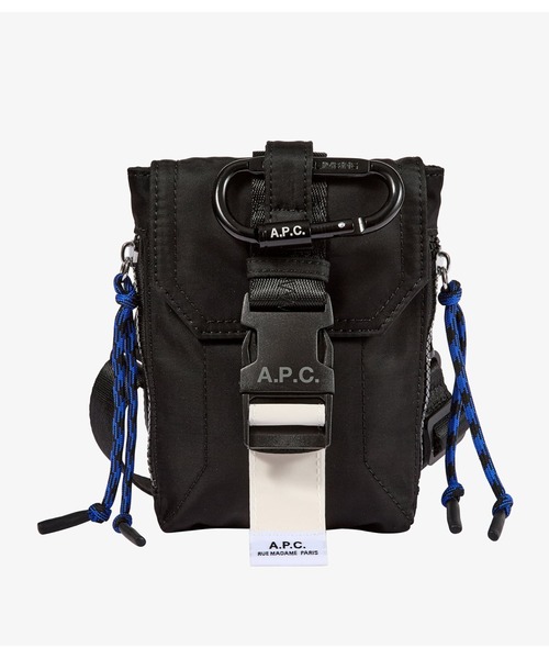 A.P.C.（アーペーセー） ウエストポーチ CROSSBODY POUCH TREK メンズ