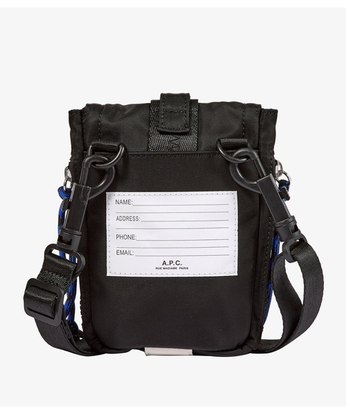 A.P.C.（アーペーセー） ウエストポーチ CROSSBODY POUCH TREK メンズ