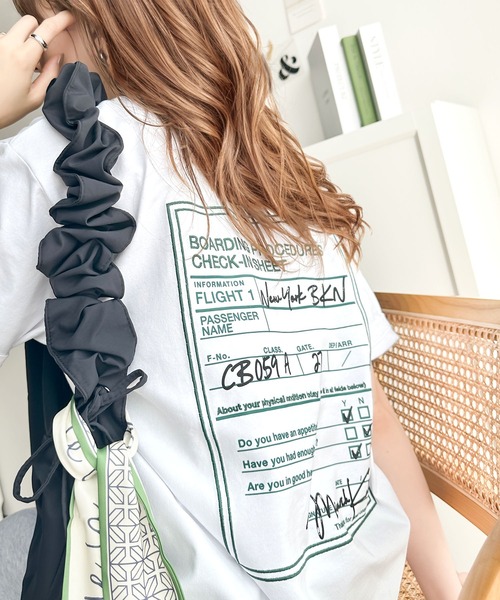 「Java」 半袖Tシャツ MEDIUM ピンク レディース