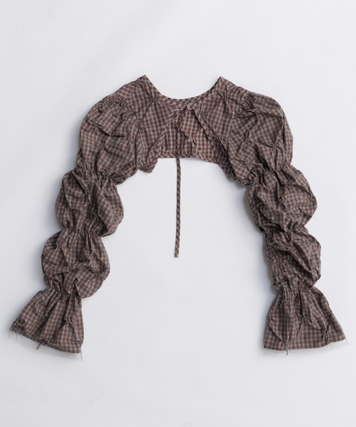 トップス MAISON SPECIAL Tulle Camisole Bolero MAISON SPECIAL（メゾンスペシャル）の「Tulle Camisole Bolero