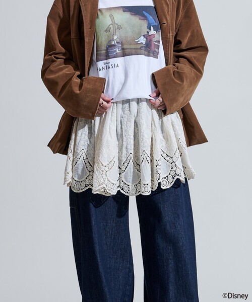 FREAK'S STORE（フリークスストア） スカート インド レース 2way