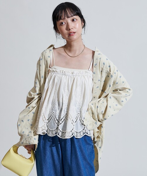 FREAK'S STORE（フリークスストア） スカート インド レース 2way