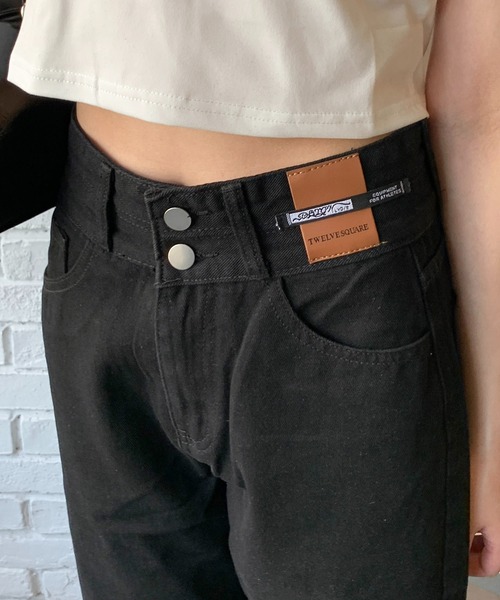 「SHEPP」 デニムパンツ L ブルー系その他 レディース