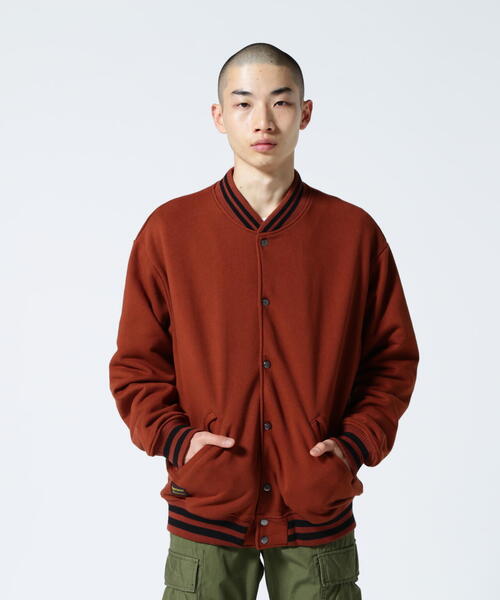 Avirex ブラウン スタジャン L AVIREX（アヴィレックス） スタジャン L ブラウン メンズ : ZOZOTOWN