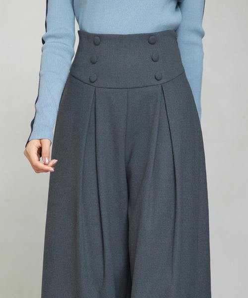 SAISON DE PAPILLON（セゾンドパピヨン） パンツ ハイウエストの