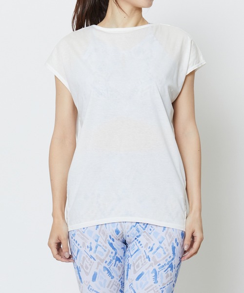 「Julier Yoga and Relax」 ノースリーブトップス FREE ブルー レディース_画像5