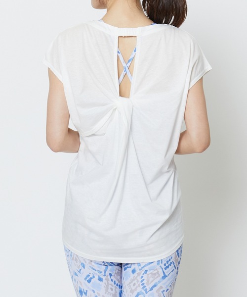 「Julier Yoga and Relax」 ノースリーブトップス FREE ブルー レディース_画像6