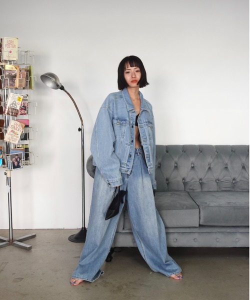 TEEN BOOP デニムジャケット gジャン ボーイズデニムGジャン