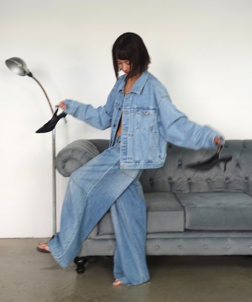 TEEN BOOP デニムジャケット gジャン ボーイズデニムGジャン