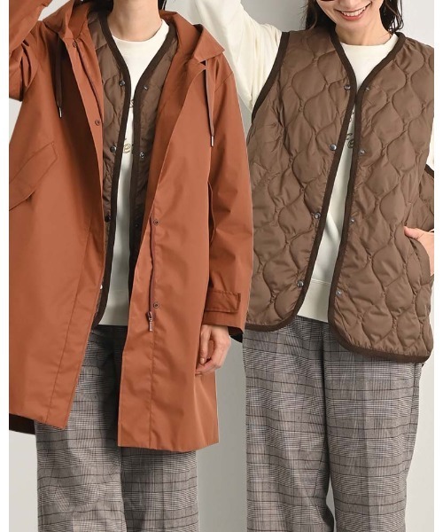 コート アウター 「HIT ITEM！」ライト＆多機能！撥水防風フーディア