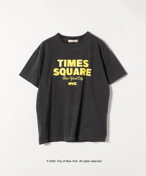 「GOOD ROCK SPEED」 半袖Tシャツ ONE SIZE ネイビー レディース_画像3