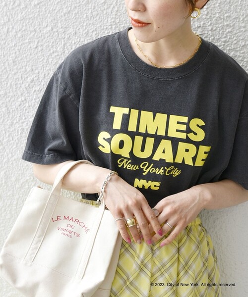 「GOOD ROCK SPEED」 半袖Tシャツ ONE SIZE ネイビー レディース_画像9