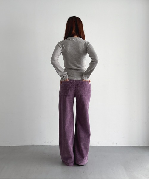 BASERANGE（ベースレンジ） パンツ Baserange Tajo wide pants