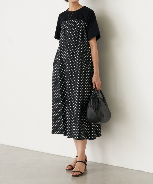 未使用近　ビアズリー Tワンピース　ブラック　1号 ◾️超美品◾️ビアズリー Tワンピース ブラック サイズ1 - メルカリ