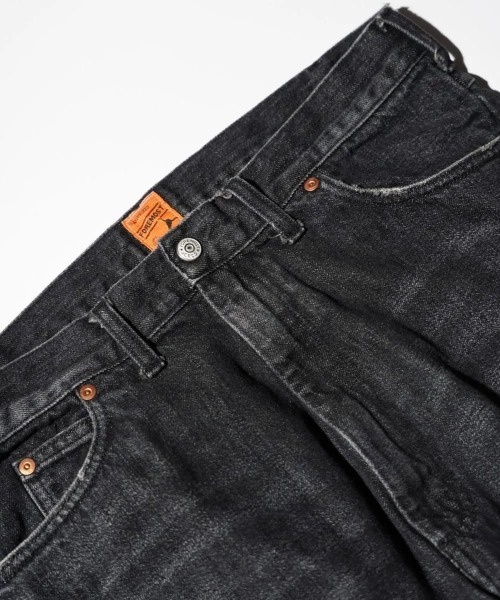 ジーンズ PENNEY'S FOREMOST / ぺニーズフォアモスト  5POCKET PANT BLACK VINTAGE WASHの画像