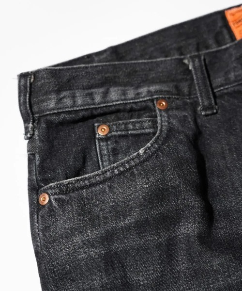 ジーンズ PENNEY'S FOREMOST / ぺニーズフォアモスト  5POCKET PANT BLACK VINTAGE WASHの画像