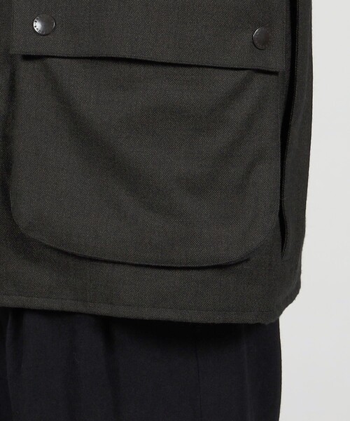 ブルゾン アウター 「別注」Barbour CL BEAUFORT ウールブルゾン DORMEIUL メンズの画像