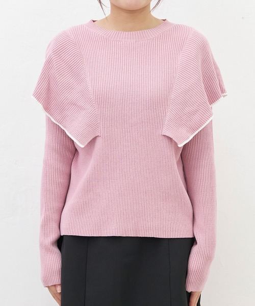 「titty＆Co. PETIT」 長袖ニット FREE ホワイト レディース_画像7