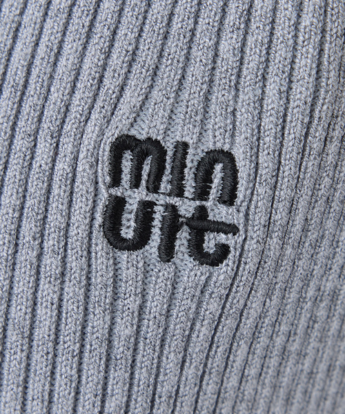 「one after another NICE CLAUP」 半袖ワンピース MEDIUM 杢グレー レディース_画像5