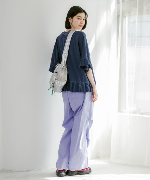 「niko and...」 フラットサンダル MEDIUM ブラック レディース_画像4