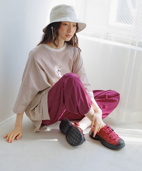 「niko and...」 フラットサンダル MEDIUM ブラック レディース_画像7