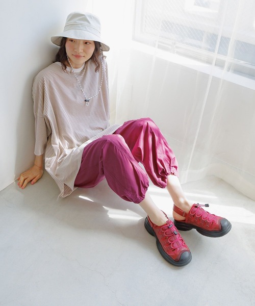 「niko and...」 フラットサンダル MEDIUM ブラック レディース_画像9