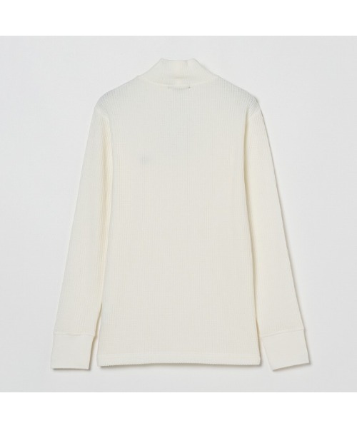 Rosasen（ロサーセン） 「Rosasen/GOLF」微起毛 ワッフル ハイネック