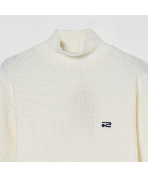 「Rosasen/GOLF」微起毛 ワッフル ハイネックインナー メンズ_10