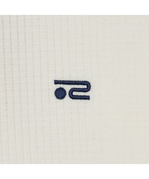 「Rosasen/GOLF」微起毛 ワッフル ハイネックインナー メンズ_13