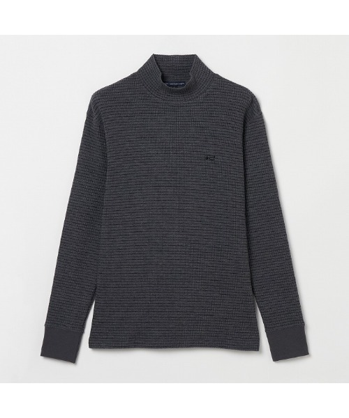 「Rosasen/GOLF」微起毛 ワッフル ハイネックインナー メンズ_15
