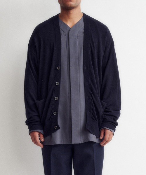 DIGAWEL（ディガウェル） カーディガン Cashmere knit cardigan (BODHI