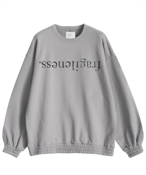 SHAREEF（シャリーフ） トレーナー スウェット fragileness” BIG SWEAT 