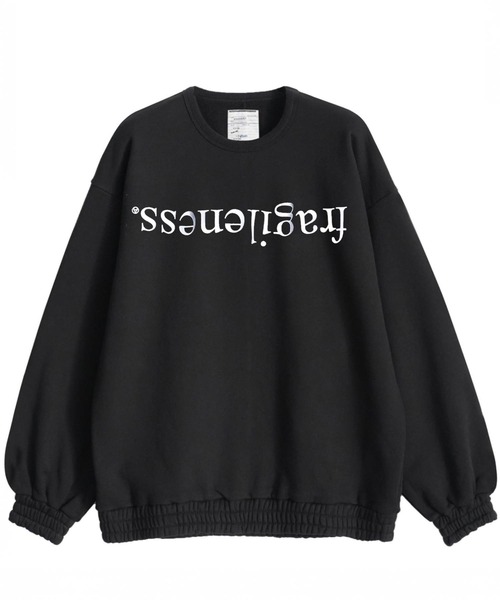 SHAREEF（シャリーフ） トレーナー スウェット fragileness” BIG SWEAT