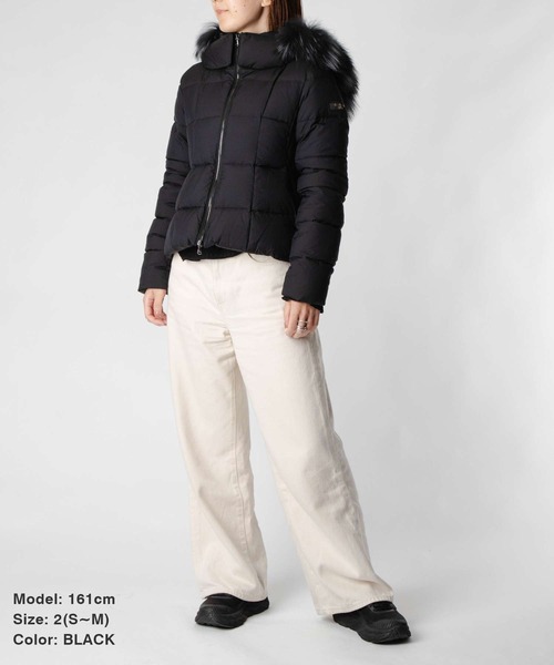 TATRAS ダウンジャケット ブラック　ショート丈　03 TATRAS（タトラス） ダウンコート ダウンジャケット TATRAS AVECI DOWN
