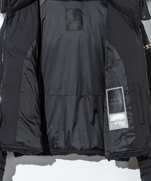 美品タトラスTATRAS アヴェチ AVECI ショートダウンジャケット 3黒 美品タトラスTATRAS アヴェチ AVECI ショートダウンジャケット 3黒
