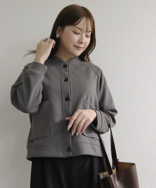カーディガン ポケット付きスウェット レディース : ZOZOTOWN Yahoo!店