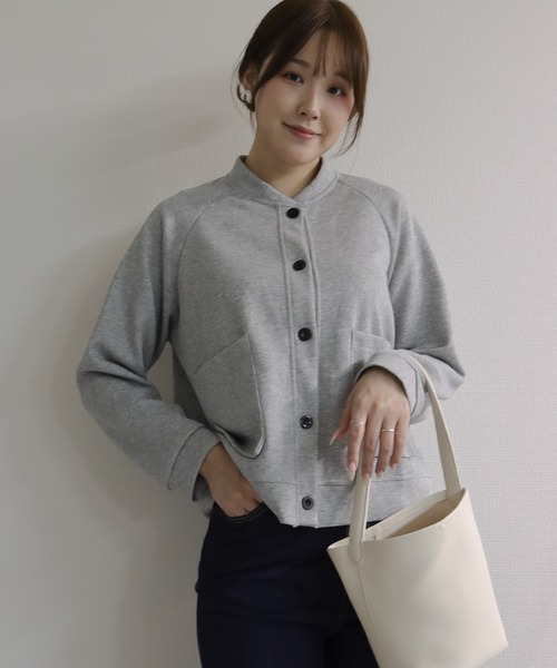 カーディガン ポケット付きスウェット レディース : ZOZOTOWN Yahoo!店
