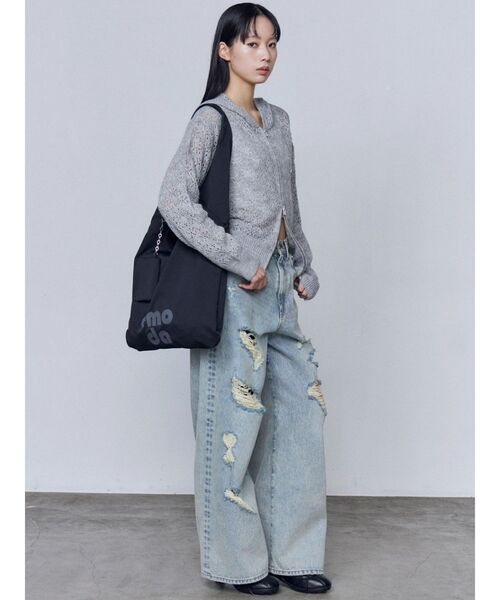 EMODA（エモダ） ジーンズ デニム デニムパンツ バルキーワイドハイ