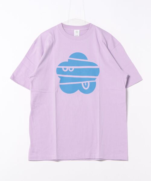 「FRAPBOIS」 半袖Tシャツ 1 パープル レディース_画像2