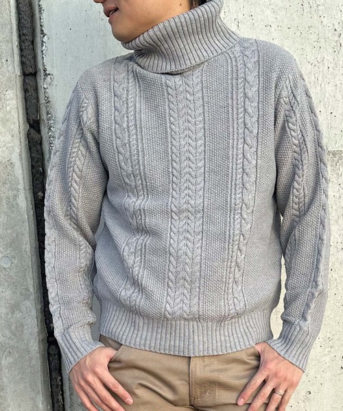 ARCADE（アーケード） セーター ニット ケーブル編みニットセーター