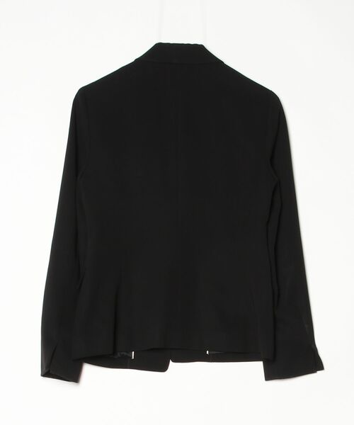 「B ability」 テーラードジャケット 36 ブラック レディース_画像2