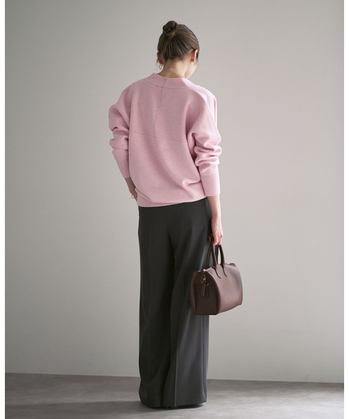 NOBLE（ノーブル） カーディガン 「追加」Vネックドルマンカーディガン