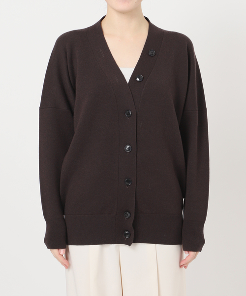 NOBLE（ノーブル） カーディガン 「追加」Vネックドルマンカーディガン