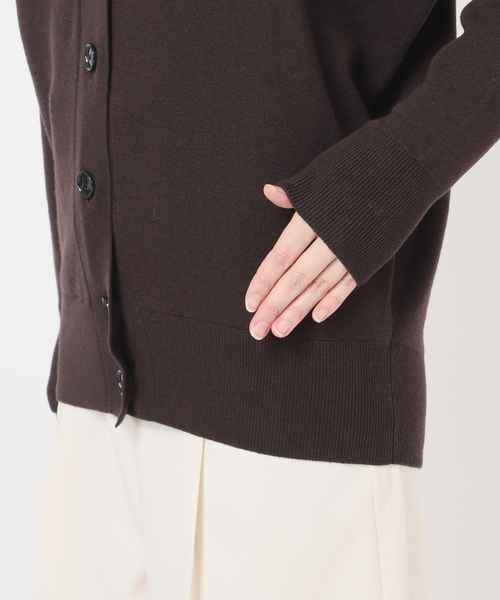 NOBLE（ノーブル） カーディガン 「追加」Vネックドルマンカーディガン