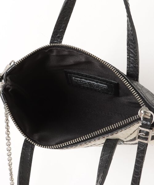 「GIANNI CHIARINI」 2WAYバッグ - ブラック レディース_画像4