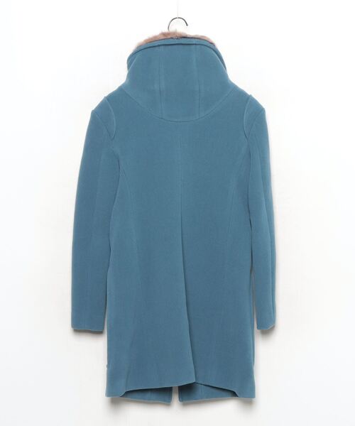 「muller of yoshiokubo」 ダッフルコート 36 ブルー レディース_画像2