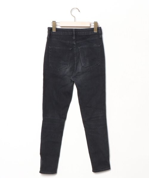 「BLACK BY MOUSSY」 デニムパンツ 23inch ブラック レディース_画像2