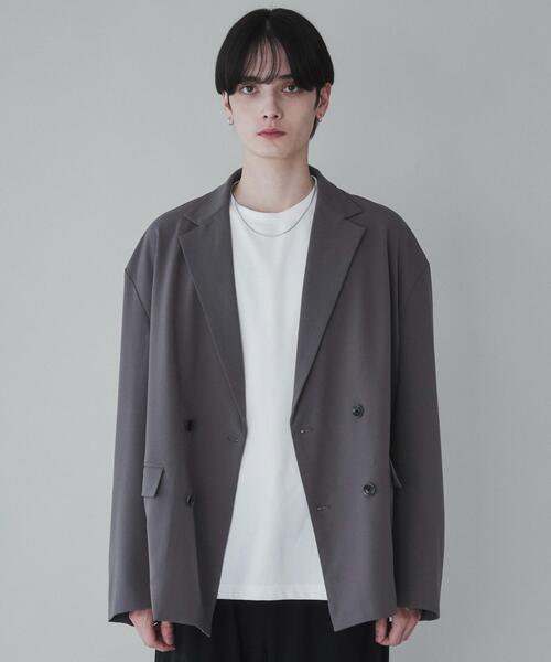 「LUCY」 テーラードジャケット MEDIUM ブラック メンズ_画像7