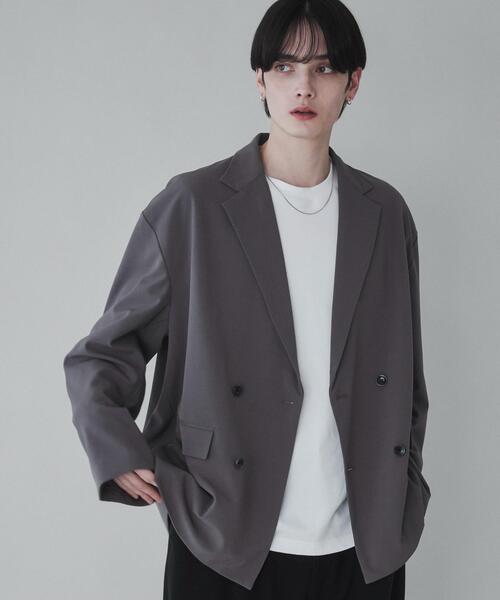 「LUCY」 テーラードジャケット MEDIUM ブラック メンズ_画像8