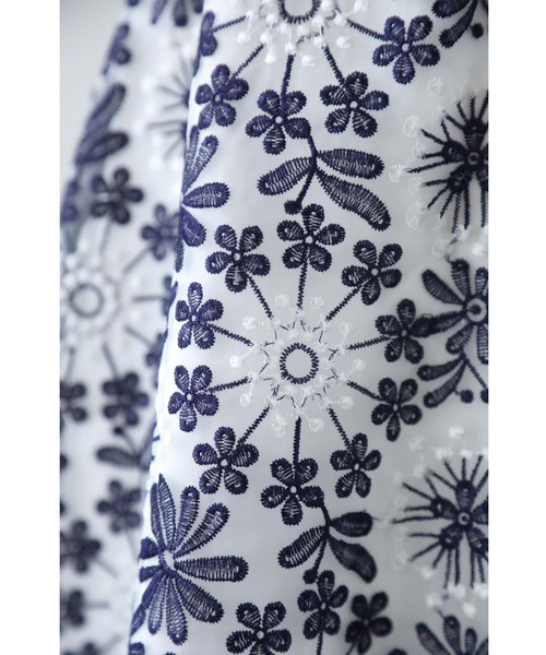 「CAWAII」 ロングスカート M ネイビー レディース_画像2